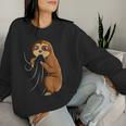 Sloth Lovers Children's Girls Women's S Sweatshirt Frauen Geschenke für Sie