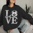 Soccer 13 Soccer Mom Dad Favorite Player Jersey Number 13 Women Sweatshirt Gifts for Her
