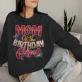 Spider Web Birthday Party Costume Mom Of The Birthday Girl Women Sweatshirt Gifts for Her