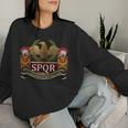 Spqr Legionario De Roma Imperio Romano Ejército Romano Sudadera Mujer Regalos para ella