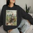 St Clare Of Assisi Italian Catholic Saint Light Women Sweatshirt Gifts for Her