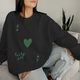St Patrick's Day Baby Lucky Girl Syndrome Girls Women Sweatshirt Gifts for Her