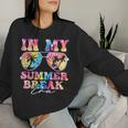 In My Summer Break Era Last Day Of School Teacher Squad Women Sweatshirt Gifts for Her