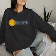 Sun-Moon-Earth 40824 Total Solar Eclipse 2024 Men Women Sweatshirt Gifts for Her