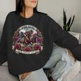 Talk Derby To Me Horse Racing Racehorses Women Sweatshirt Gifts for Her