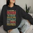 Teacher Teacher Women's Things Craft Teacher Sweatshirt Frauen Geschenke für Sie