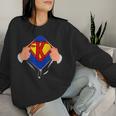 Teachers Are Superheroes Pre K Super Teacher Staff Women Sweatshirt Gifts for Her