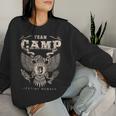 Team Camp Family Name Lifetime Member Women Sweatshirt Gifts for Her