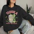 Tequila Cheaper More Than Therapy Tequila Drinking Mexican Women Sweatshirt Gifts for Her