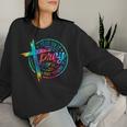 Tie Dye Pray On Over Through It God Christian Religious Women Sweatshirt Gifts for Her