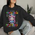 Unicorn So Long 4Th Grade Graduation Last Day Of School Women Sweatshirt Gifts for Her