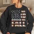 United We Stand Divided We Fall Usa Flag Women Sweatshirt Gifts for Her