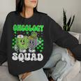 Vintage Lucky Oncology Squad Nurse St Patrick's Day Team Women Sweatshirt Gifts for Her