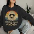 Vintage Standard Poodle Mom Dog Lovers Mother's Day Women Sweatshirt Gifts for Her