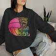 Volleyball Team Play Like A Girl Volleyball Women Sweatshirt Gifts for Her