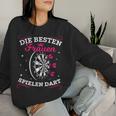 Women's Dart Saying Besten Dart Player Sweatshirt Frauen Geschenke für Sie