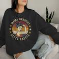 Women's Mama Braucht Jetzt Coffee Retro Mother Coffee Mum Sweatshirt Frauen Geschenke für Sie