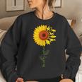 You're My Sunshine Sunflower Dinosaur T-Rex Dino Lovers Women Sweatshirt Gifts for Her