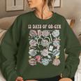 12 Days Of Ob-Gyn Christmas Labor And Delivery Nurse Outfit Women Sweatshirt Gifts for Her