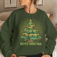 Car Lover Christmas Tree Pajamas Toddler Boys Girls Women Sweatshirt Gifts for Her