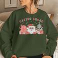 Christmas Gastro Squad Gi Nurse Endoscopy Santa Hippie Xmas Women Sweatshirt Gifts for Her
