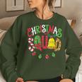 Christmas Squad Family Matching Pajama Boys Girls Xmas Women Sweatshirt Gifts for Her