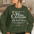 White Christmas Wallace And Davis Haynes Sister Women Sweatshirt Gifts for Her