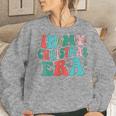 In My Christmas Era Cute Groovy Christmas Holiday Xmas Women Sweatshirt Gifts for Her