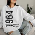 60Th Birthday 60 Years Old Man Woman Vintage 1964 Women Sweatshirt Gifts for Her