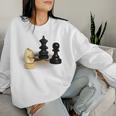 Amusant Pour Les Amateurs D'échecs Pour Garçons Et Filles Women Sweatshirt Cadeaux pour elle