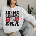 In My Baseball Mom Era Baseball Mama Women Women Sweatshirt Gifts for Her