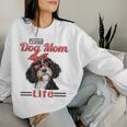 Bernedoodle Dog Proud Dog Mom Life Women Sweatshirt Gifts for Her