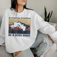 Boss Mare Equestrian Themed For Horse Lovers Women Sweatshirt Gifts for Her