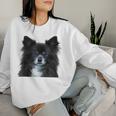 Chihuahua Hund Mama Papa Liebe Haustier Welpe Raglan Sweatshirt Frauen Geschenke für Sie