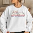 Cute Retro Tennis Pastel Aesthetic For N Girls Women Sweatshirt Gifts for Her