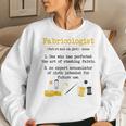 Fabricologist Quilter Quilting Sewing Fabric Women Sweatshirt Gifts for Her