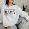 Gesegnet Geliebt Dankbar Mama Mama Mama Muttertag Raglan Sweatshirt Frauen Geschenke für Sie