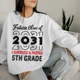 Graduation 2024 Future Class Of 2031 5Th Grade Women Sweatshirt Gifts for Her