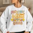 Groovy Nana Retro Matching Family Baby Shower Mother's Day Women Sweatshirt Gifts for Her