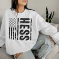 Hess Last Name Surname Team Hess Family Reunion Women Sweatshirt Gifts for Her