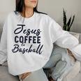 Jesus Coffee And Sport And Christian Lovers Women Sweatshirt Gifts for Her