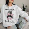 Kinda Busy Being A Duck Mom Duck Lover Duck Mama Women Sweatshirt Gifts for Her