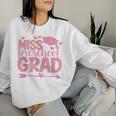 Lil Miss Preschool Grad Graduation Last Day Preschool Women Sweatshirt Gifts for Her