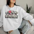 I Love My Wombmate I Love My Twin Brothers Sisters Women Sweatshirt Gifts for Her