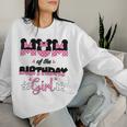 Mom And Dad Birthday Girl Mouse Family Matching Women Sweatshirt Gifts for Her
