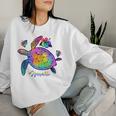 Nana Turtle Nana Life Sea Turtle Women Sweatshirt Gifts for Her