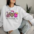 Peace Love Girls Trip Black Melanin American Pride Women Sweatshirt Gifts for Her