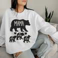 Personalisierte Mama Bär Und Kinder Bär Mama Muttertag Sweatshirt Frauen Geschenke für Sie