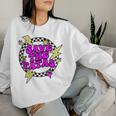 Retro Save The Tatas For Pink Breast Cancer Women Sweatshirt Gifts for Her