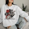 Rockabilly Rockabellaintage Rockera Rock & Roll Sin Mangas Sudadera Mujer Regalos para ella